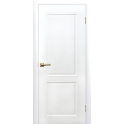 Дверь межкомнатная пвх  Квартет ПГ Цвет: Белый, глухое