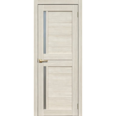 Дверь межкомнатная царга микрофлекс Lite Doors L22 Цвет: Ясень 3D, матовое стекло Размер: 900