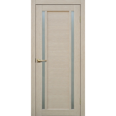 Дверь межкомнатная царга микрофлекс Lite Doors L23 Цвет: Ясень 3D, матовое стекло Размер: 900