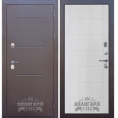 Входная Стальная Дверь Изотерма Термо (ISOTERMA) 11 см. Медный антик, Цвет: Астана милки
